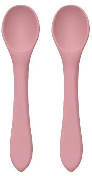 Linguri de silicon Lorelli - Natural, 2 buc, Deep Pink