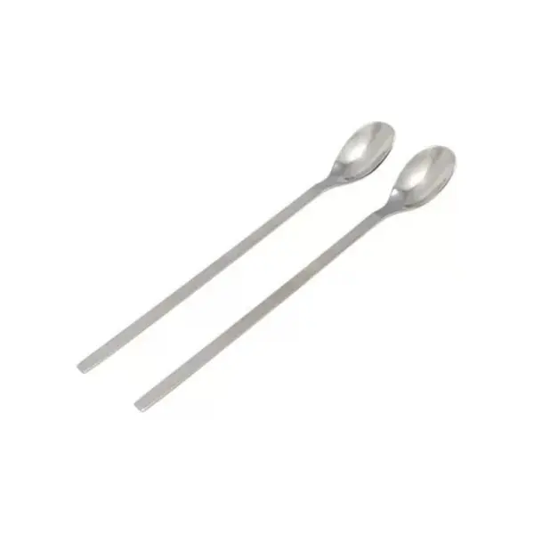 Linguri Lungi din Inox pentru Iaurt / Latte, Perfect Home, 2 Bucati