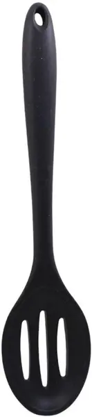 Lingurita de gatit din silicon Elekom - EK-2118, 27 cm, neagră