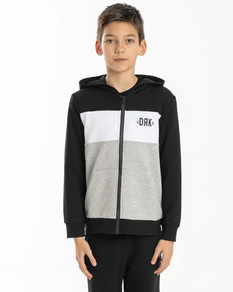 LINO ZIPPED SWEATER BOY - L
