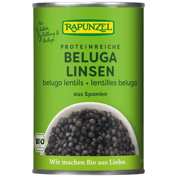 Linte beluga neagra in conserva, eco - 400 g