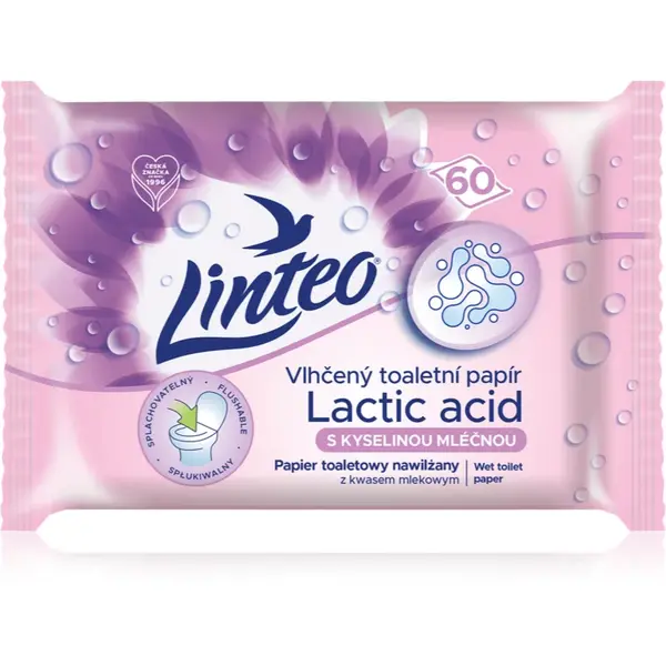 Linteo Wet Toilet Paper hârtie igienică umedă 60 buc