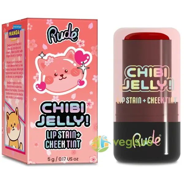 Lip Stain + Cheek Tint Chibi Jelly! 2 in 1 Nuanta Momo 5g