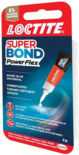 Lipici instant Loctite Super Bond Gel 2 g