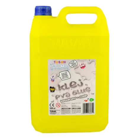 Lipici PVA transparent pentru slime, 5 L