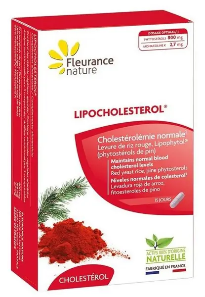 Lipophytol Lipo colesterol, 45 comprimate, Fleurance Nature