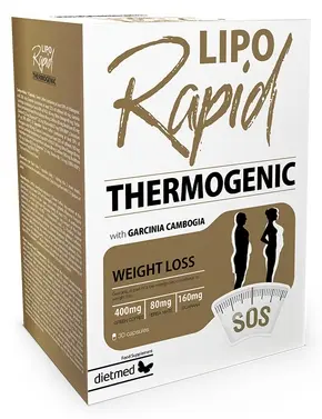 Liporapid Termogenic, 30 capsule, Dietmed