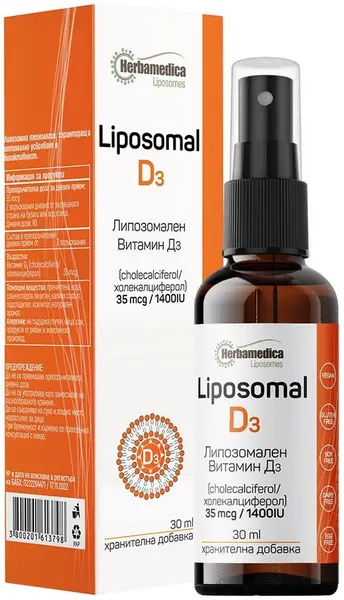 Liposomal D3, 30 ml, Herbamedica