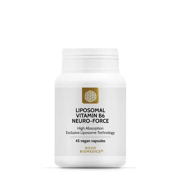 Liposomal Vitamin B6 Neuro-Force, 45 capsule vegetale, Novo Biomedics