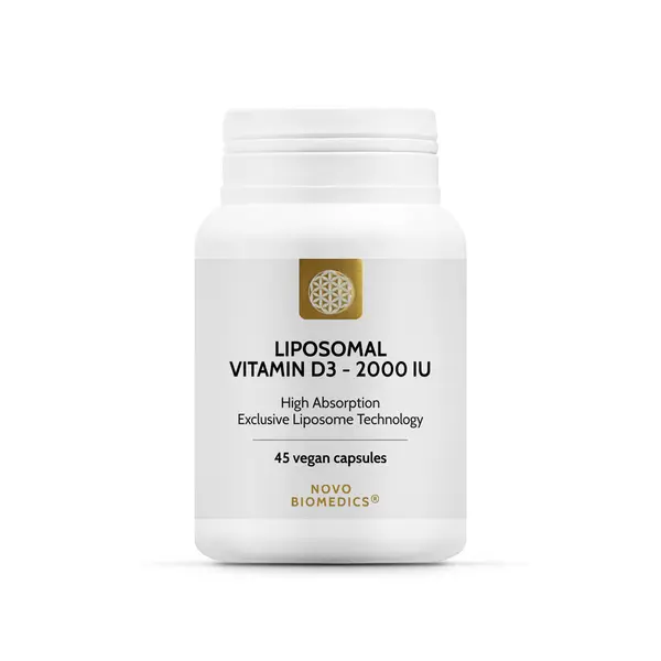Liposomal Vitamin D3 2000 IU, 45 capsule, Novo Biomedics