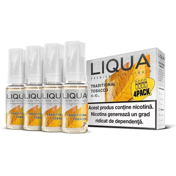 Liqua 10ml - 4 Pack-Turkish -0.60 %
