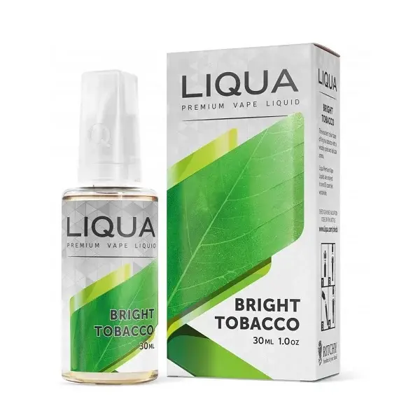 Liqua 30ml - 0% nicotina-Bright Tobacco*
