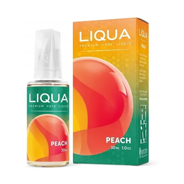Liqua 30ml - 0% nicotina-Peach