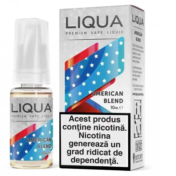 Liqua Elements 10ml - American Tobacco-12mg*