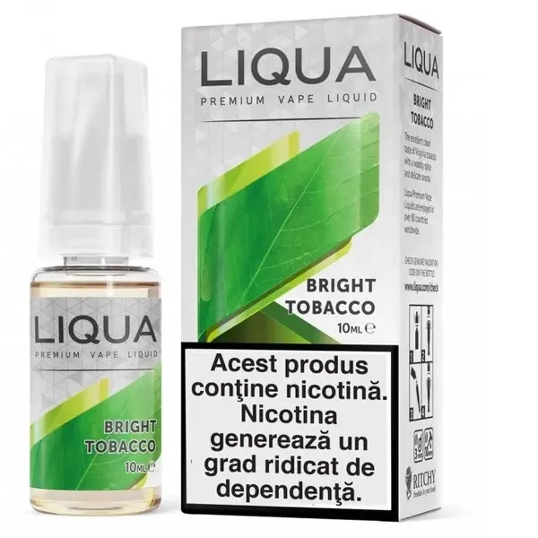 Liqua Elements 10ml - Bright Tobacco-12mg*