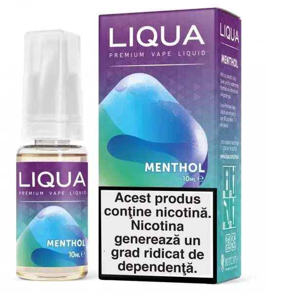 Liqua Elements 10ml - Menthol-18mg*
