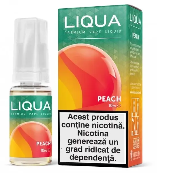 Liqua Elements 10ml - Peach-12mg*