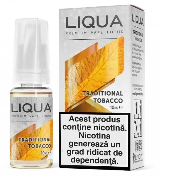 Liqua Elements 10ml - Traditional Tobacco-06mg*