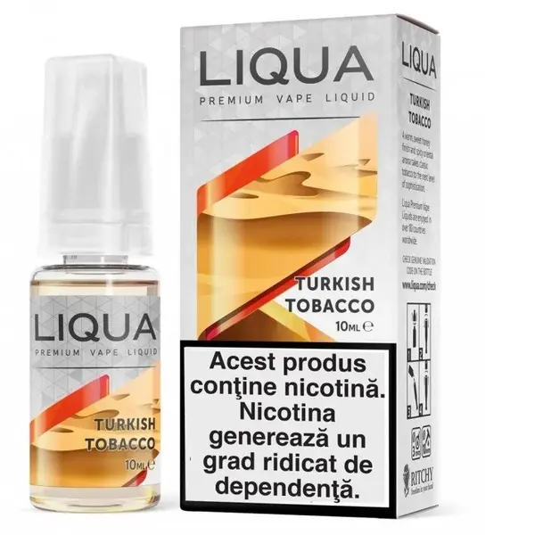 Liqua Elements 10ml - Turkish Tobacco-18mg*