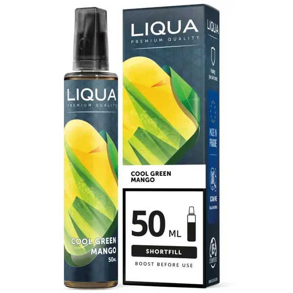 Liqua Shortfill 50ml - Cool Green Mango