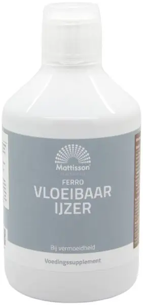 Liquid Iron + Vitamin B & C, 250 ml, Mattisson Healthstyle