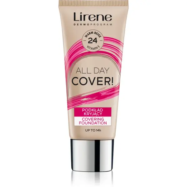 Lirene ALL DAY COVER! machiaj lichid culoare 24 Beige 30 ml