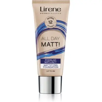 Lirene ALL DAY MATT! Make-up lichid matifiant pentru un efect de lunga durata