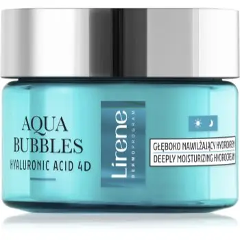 Lirene Aqua Bubbles crema puternic hidratanta ziua și noaptea