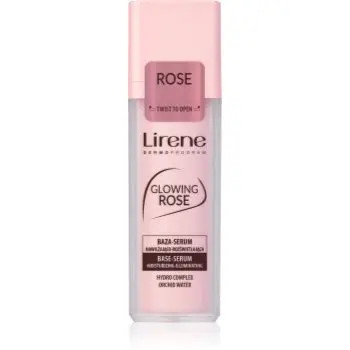 Lirene Base Glowing Rose Fundatia serului lucios