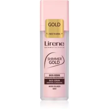 Lirene Base Shimmer Gold Fundatia serului lucios