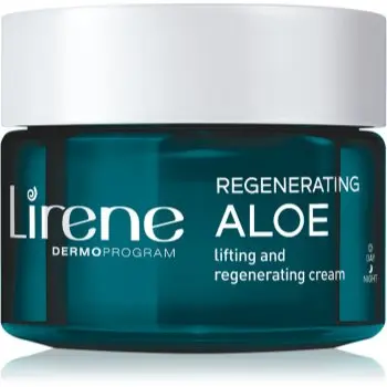 Lirene Hydration & Nourishment Regenerating Aloe crema lifting de regenerare cu aloe vera si unt de shea