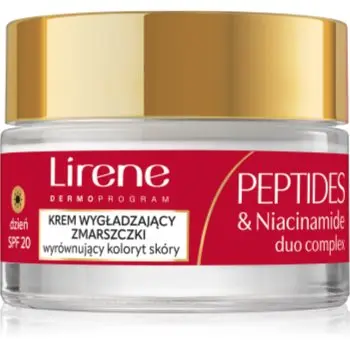 Lirene Peptides & Niacinamide Duo Complex Cremă de zi intensă pentru riduri pentru ten matur