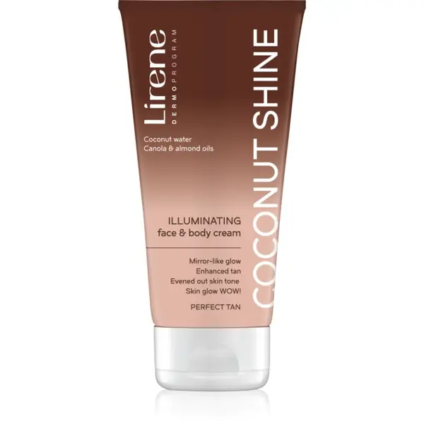 Lirene Perfect Tan crema iluminatoare pentru a scoate in evidenta bronzul 150 ml