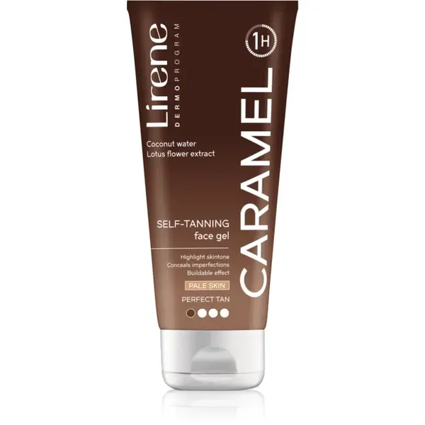 Lirene Perfect Tan gel autobronzant faciale 75 ml