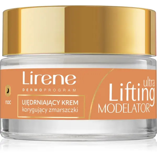 Lirene Ultra Lifting Modelator crema de noapte pentru fermitate pentru corectarea ridurilor 50 ml