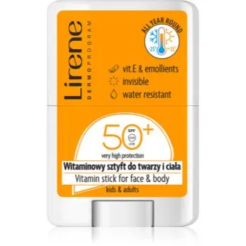 Lirene Vitamin Stick For Face&Body Tratament local pentru protectie solara pentru fata si corp