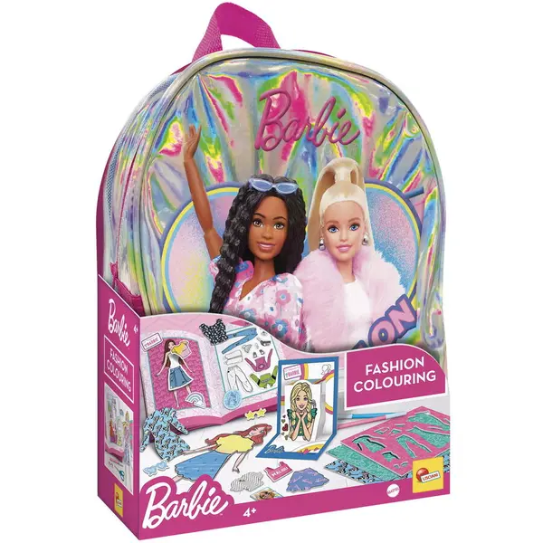 LISCIANI Kit de creatie cu ghiozdanel LISCIANI Barbie Fasion, 4 ani+
