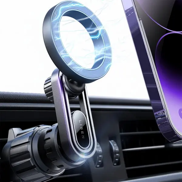 Lisen Suport Auto Magnetic Lisen, Universal, Negru YL0222100001