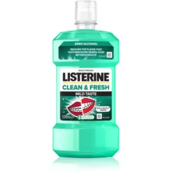 Listerine Clean & Fresh apă de gură impotriva cariilor dentare