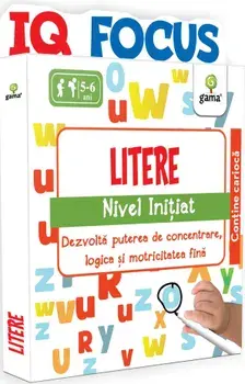 Litere. Nivel Initiat. Dezvolta puterea de concentrare, logica si motricitatea fina/***