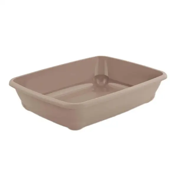 Litiera pentru pisici MPB Birba Mini, 30x31x9h cm, Roz