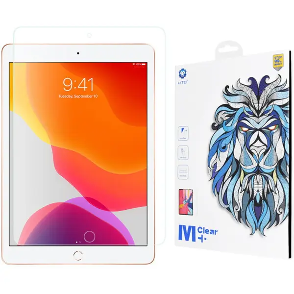 LITO Folie pentru Apple iPad 10.2 (2021 / 2020 / 2019) - Lito 2.5D Classic Glass - Clear
