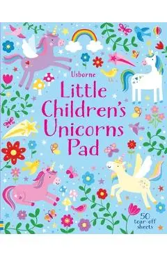 Little Children's Unicorns Pad - Kirsteen Robson