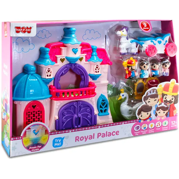 Little Learner Jucarie interactiva Little Learner Primul meu castel, cu lumini, pentru jocuri de rol