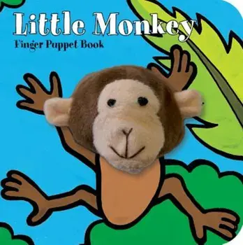 Little Monkey Finger Puppet Book, Hardcover/ChronicleBooks