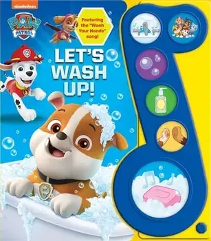 Little Music Note 6-Button Plus Paw Patrol Let's Wash Up!, Board book/Pi Kids