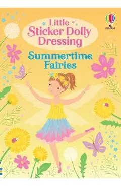 Little Sticker Dolly Dressing Summertime Fairies - Fiona Watt