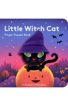 Little Witch Cat: Finger Puppet Book - Emily Dove