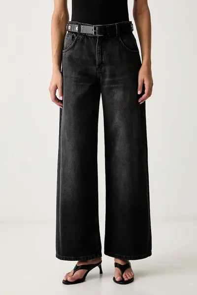 Liu Jo blugi wide leg pentru femei
