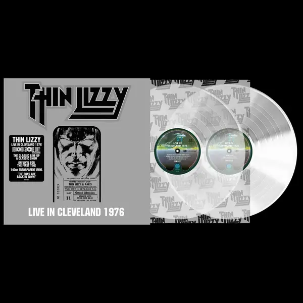 Live In Cleveland 1976 (Transparent Vinyl, Record Store Day) | Thin Lizzy